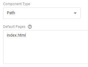 Page path component settings in GTM URL variable