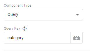 URL query component in GTM