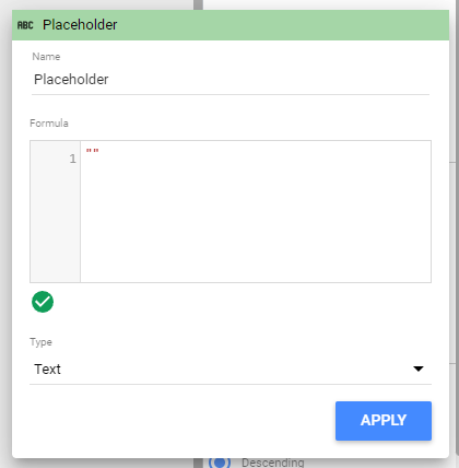 Adding empty string as bar chart label