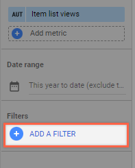 Adding filters